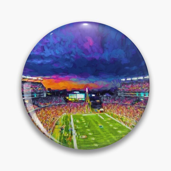 Item preview, Patriots Gillette Stadium Foxborough, Massachusetts New England Patriots Football Stadium Painting designed and sold by TheoWestlake.