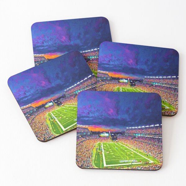 Item preview, Patriots Gillette Stadium Foxborough, Massachusetts New England Patriots Football Stadium Painting designed and sold by TheoWestlake.