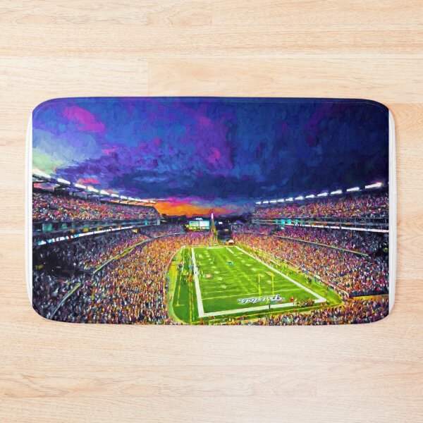 Item preview, Patriots Gillette Stadium Foxborough, Massachusetts New England Patriots Football Stadium Painting designed and sold by TheoWestlake.