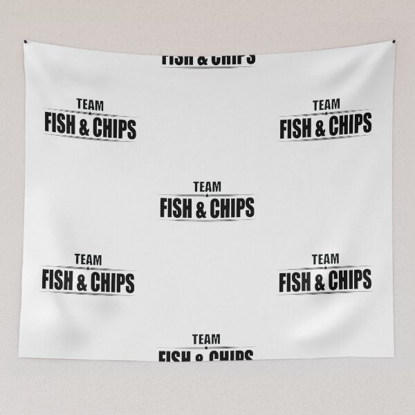 Artikelvorschau, TEAM FISH & CHIPS entworfen und verkauft von Madjack Tees Kiwi SuperStore.