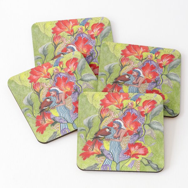Item preview, LADY AND BIRD IN THE GARDEN designed and sold by Annie18c.