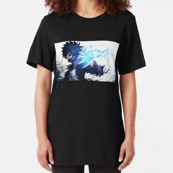 Dabi My hero academia villian 4k Print highest quality Slim Fit T-Shirt