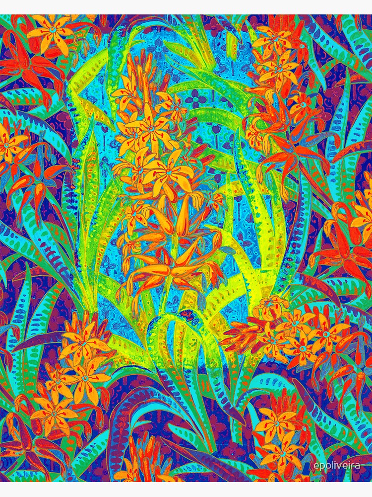 Floral Colorful Pattern by epoliveira