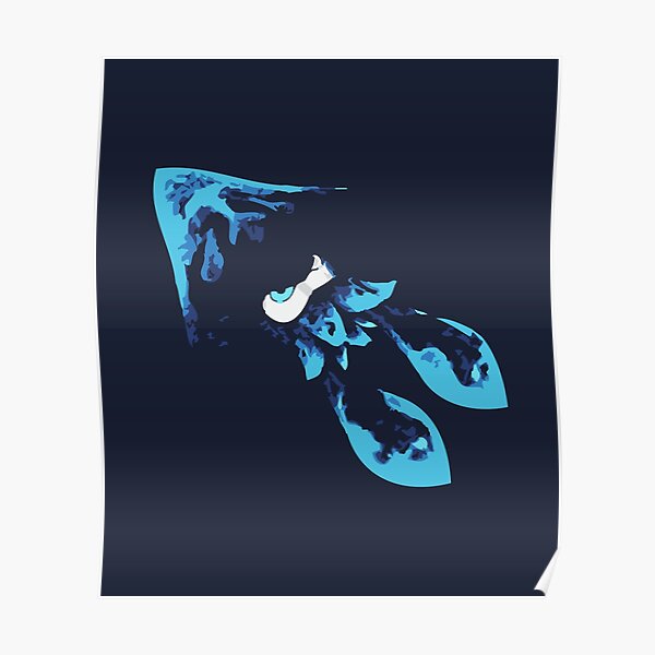 Blue Kraken Poster
