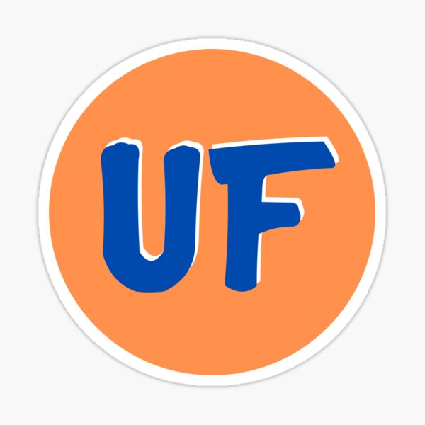 "UF Sticker" Sticker for Sale by sofser4909 Redbubble