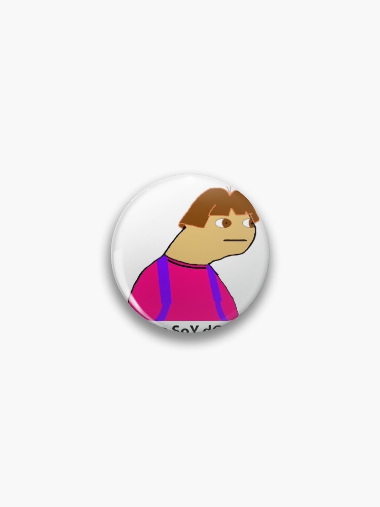 Hola Soy Dora Meme Pin for Sale by maisieturner