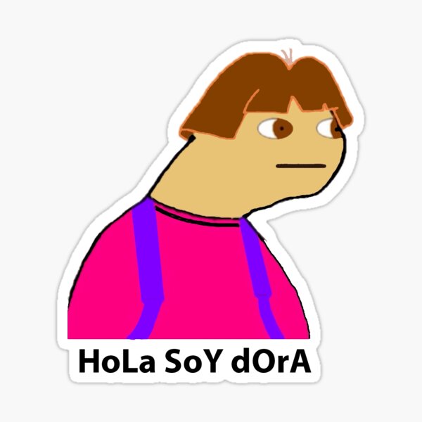 Dora Meme Stickers for Sale