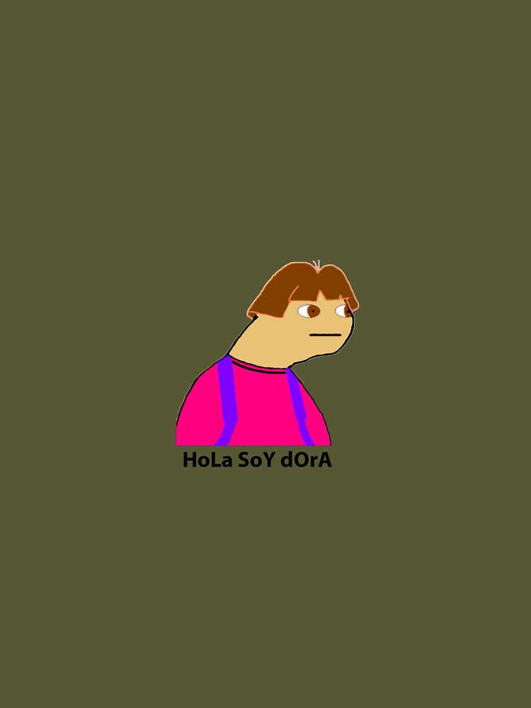 Hola Soy Dora Meme Pin for Sale by maisieturner