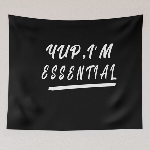 Item preview, Yup i'm Essential  design Gift designed and sold by Apoldi Shop.