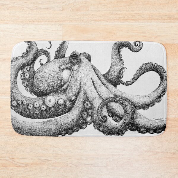 Item preview, Octopus Drawing designed and sold by sglauvitz.