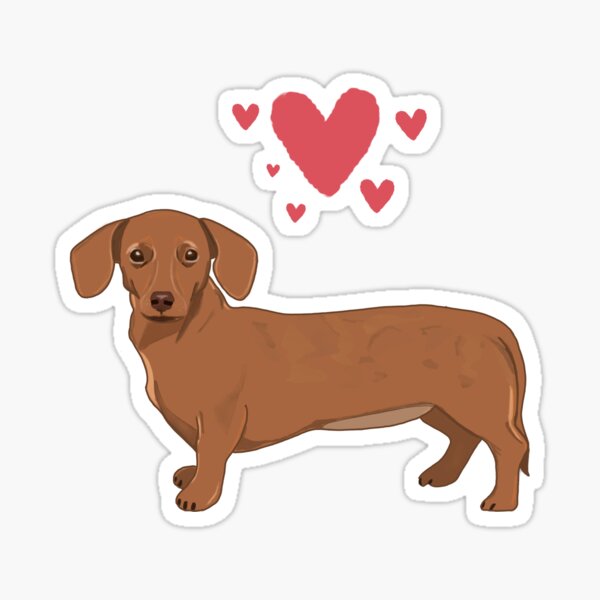 Item preview, Sausage Dog Love designed and sold by stephanie1994.