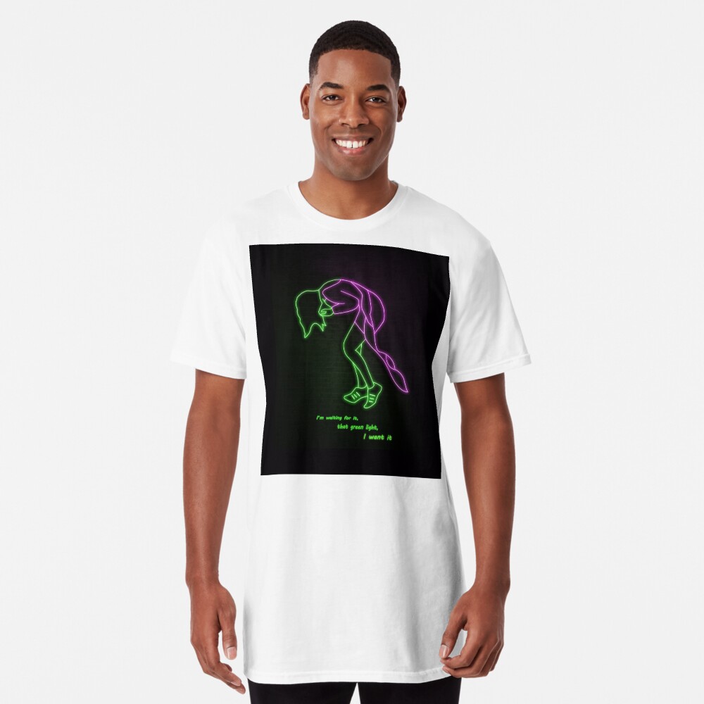  Greenlight  Lorde Lyrics T shirt  by theArtoflOve 