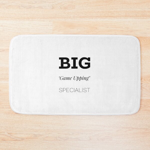 Item preview, Big 'Game Upping' Specialist designed and sold by OfferHeat.