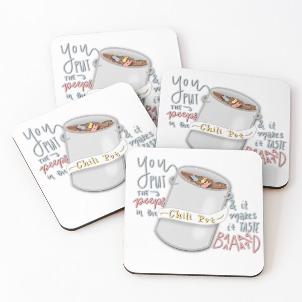 Item preview, You Put the Peeps in the Chili designed and sold by Basil Lime.