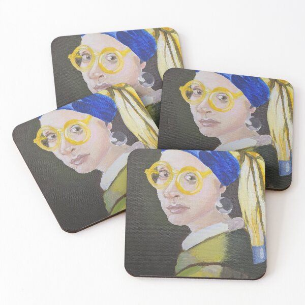 Item preview, the girl with the yellow specs designed and sold by sweetbeet.