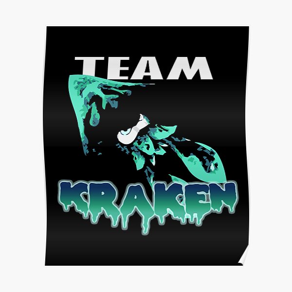 Team KRAKEN (Cyan) Poster