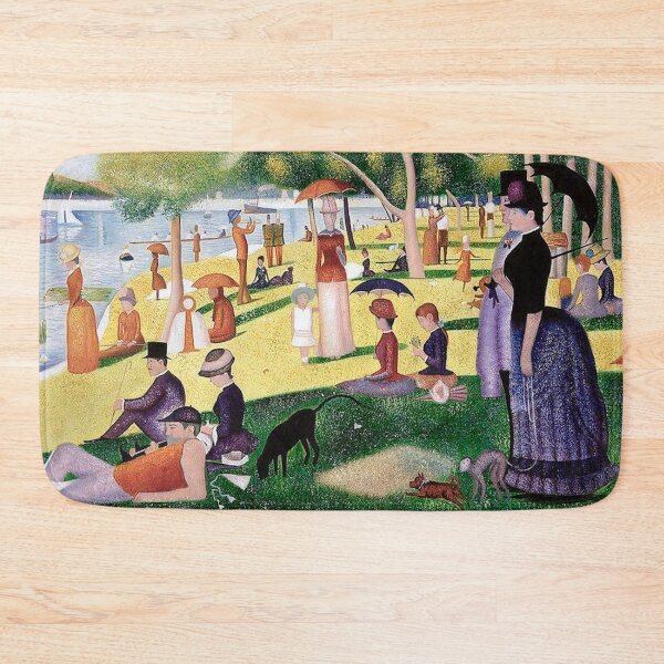 Item preview, Georges Seurat A Sunday Afternoon on the island of la grande jatte famous painting designed and sold by MindChirp.