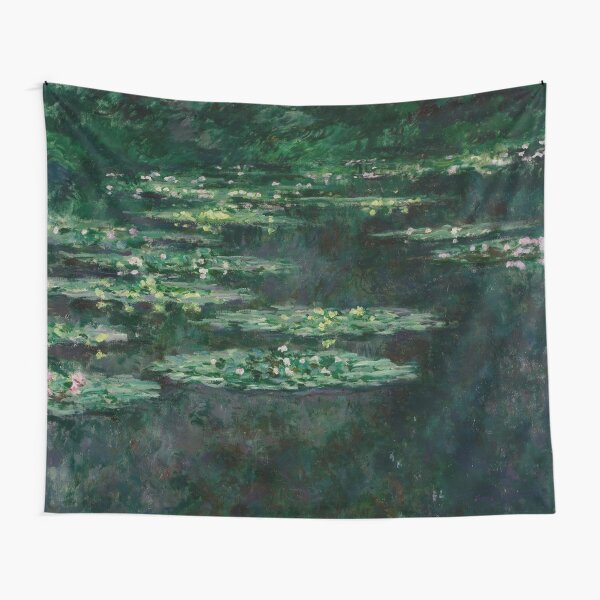 Claude Monet - Nénuphars - Vert foncé Tentures