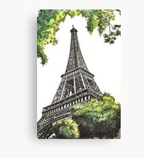 Eiffel Tower Canvas Print