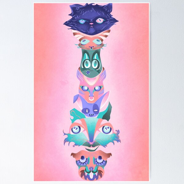 CatTotem #3 Poster