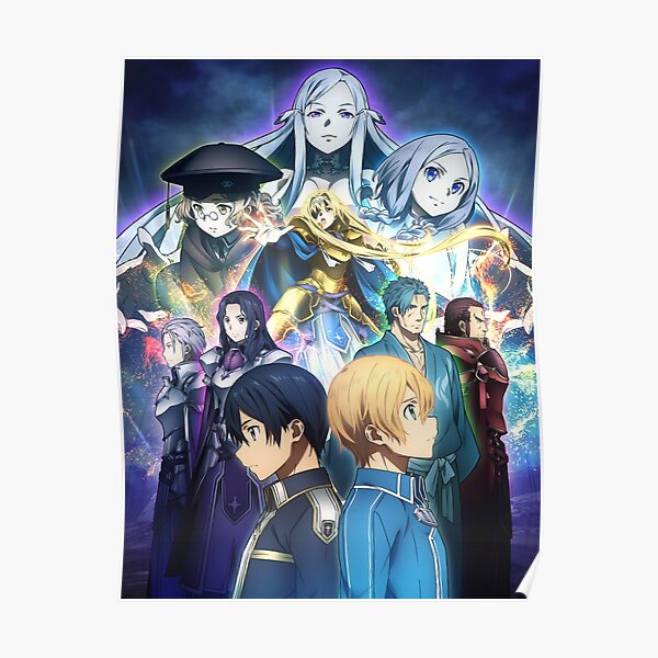 Online Game Posters Redbubble - the assault team sword art online burst roblox