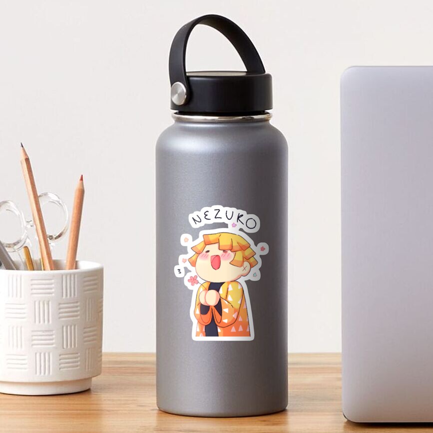 zenitsu sticker by gimmevibes redbubble