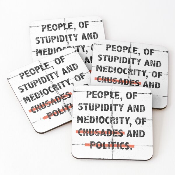 Item preview, CRUSADES AND POLITICS designed and sold by catalinaloren.