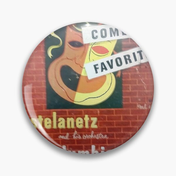 Item preview,  André Kostelanetz And His Orchestra ‎– Musical Comedy Favorites,1949, Kostelanetz, mask designed and sold by Vintaged.