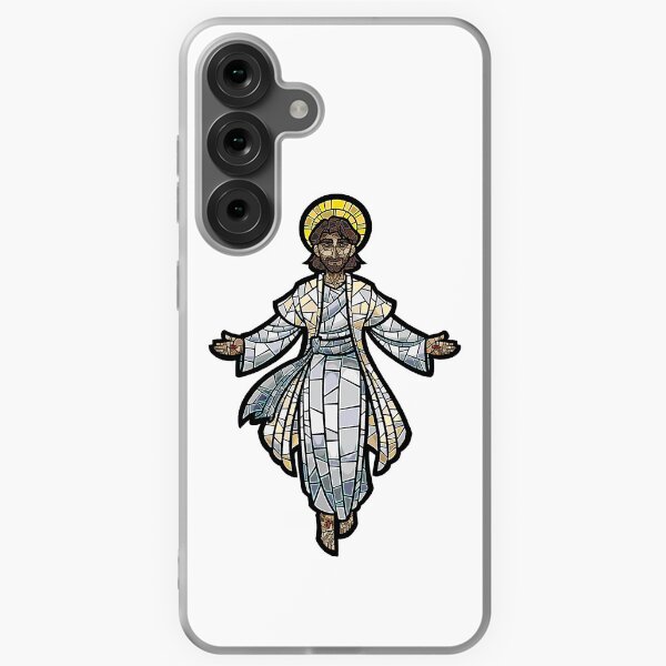 Item preview, Stained-Glass-Style Risen Jesus (No background) designed and sold by IceboxEclair.