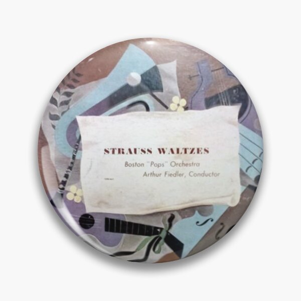 Item preview,  Strauss, Boston "Pops" Orchestra, Arthur Fiedler ‎– Waltzes, 78 rpm album, 40's designed and sold by Vintaged.
