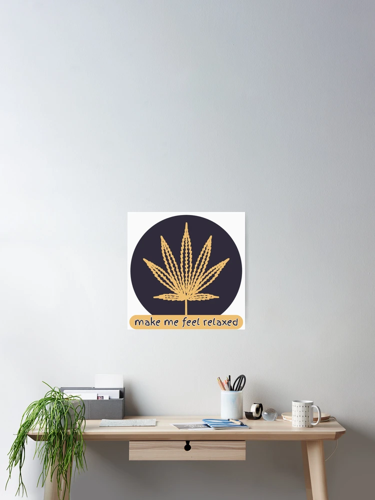 Thumbnail 2 of 3, Poster, Marijuana cool designed and sold by Rain Shop.