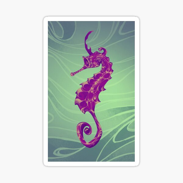 Seahorsicorn Sticker