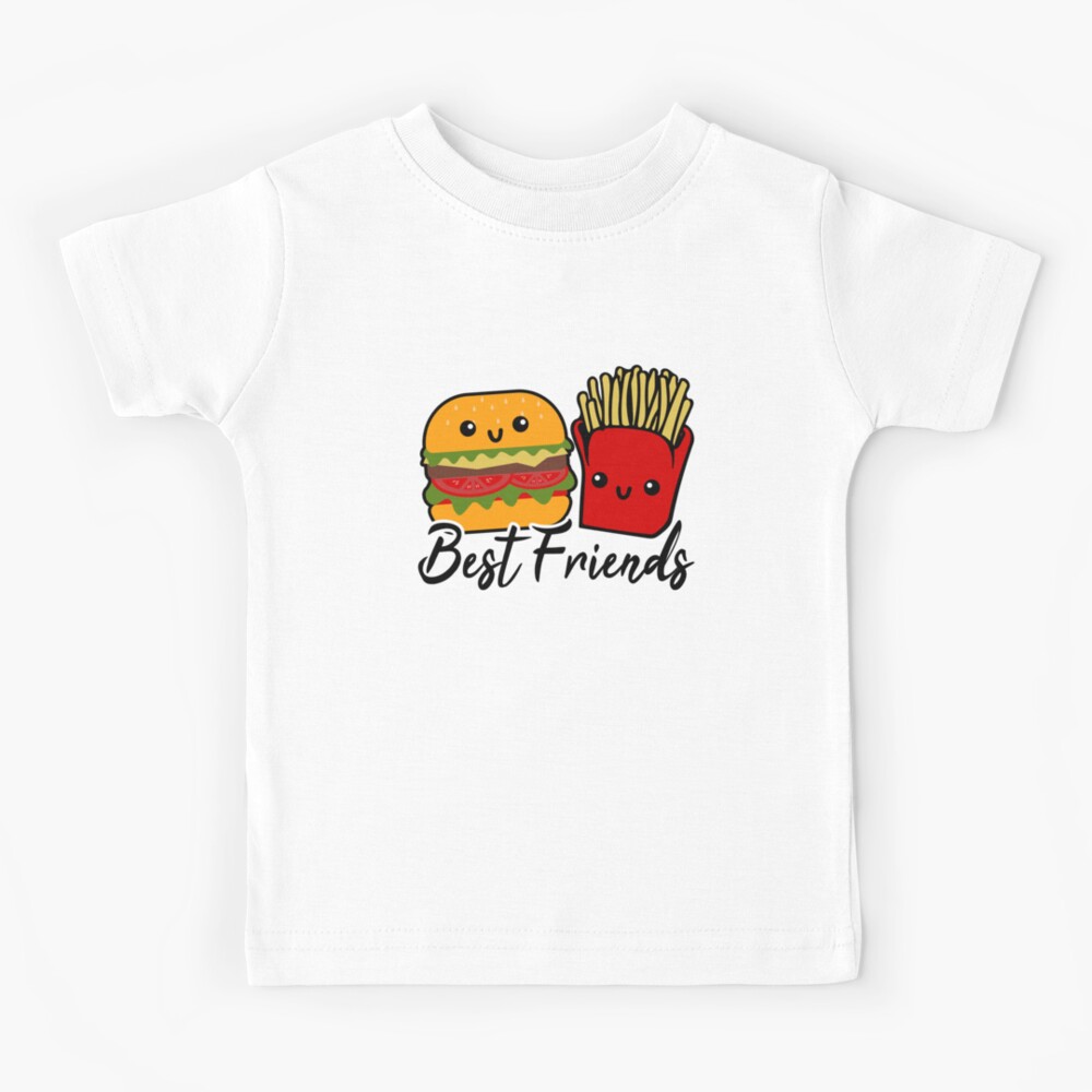 best friends burger and fries shirt