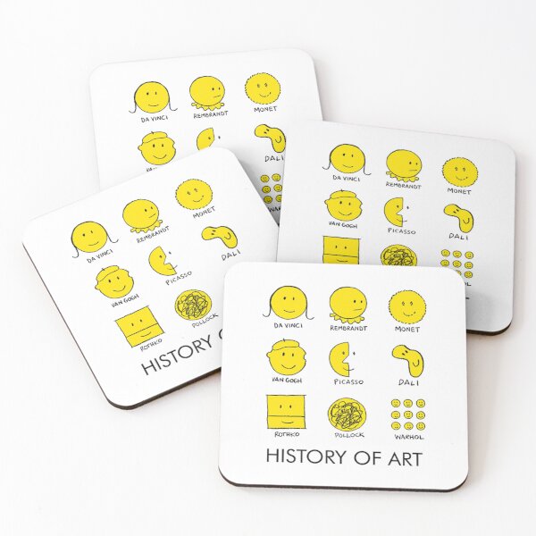 Item preview, History of Art famous painting movements designed and sold by MindChirp.