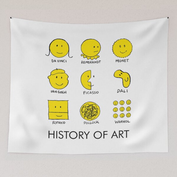 Item preview, History of Art famous painting movements designed and sold by MindChirp.