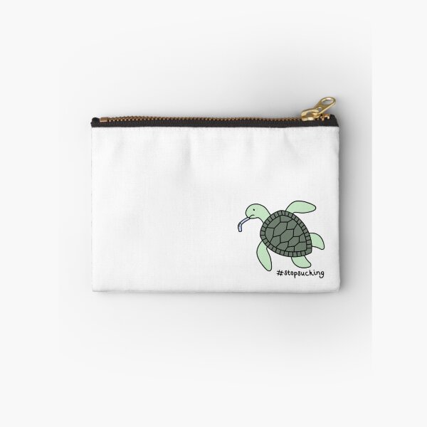 Item preview, little turtle sad about plastic waste designed and sold by sterresaurus.