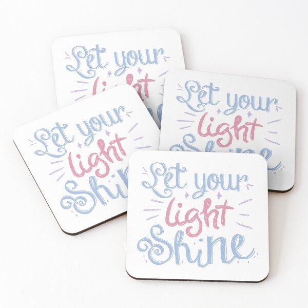 Item preview, Let your light shine inspirational quote designed and sold by javes93.