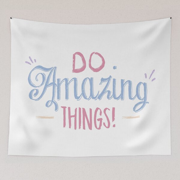 Item preview, Do Amazing Things inspirational quote designed and sold by javes93.