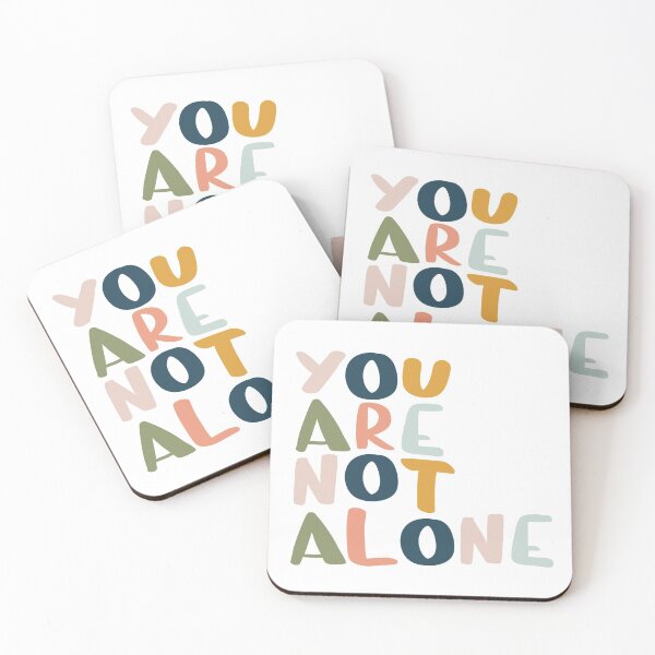 Item preview, You Are Not Alone designed and sold by becccaprice.