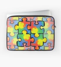 Autism Awareness Pattern 1 Laptop Sleeve