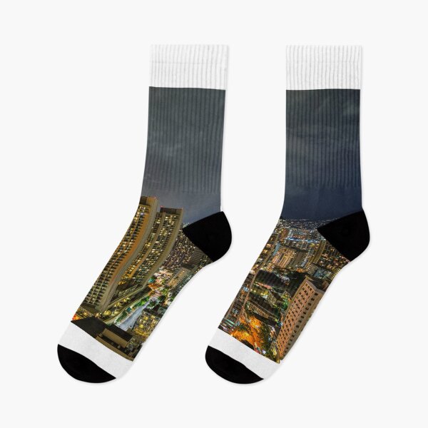 Item preview, HDR - Dark Cloudy Honolulu Night designed and sold by eegibson.