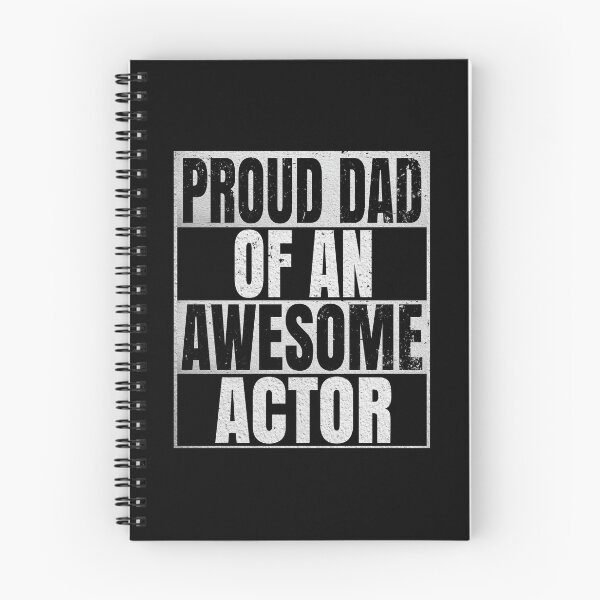 Item preview, Proud Dad Of An Awesome Actor Gift - Funny Acting design designed and sold by Grabitees.