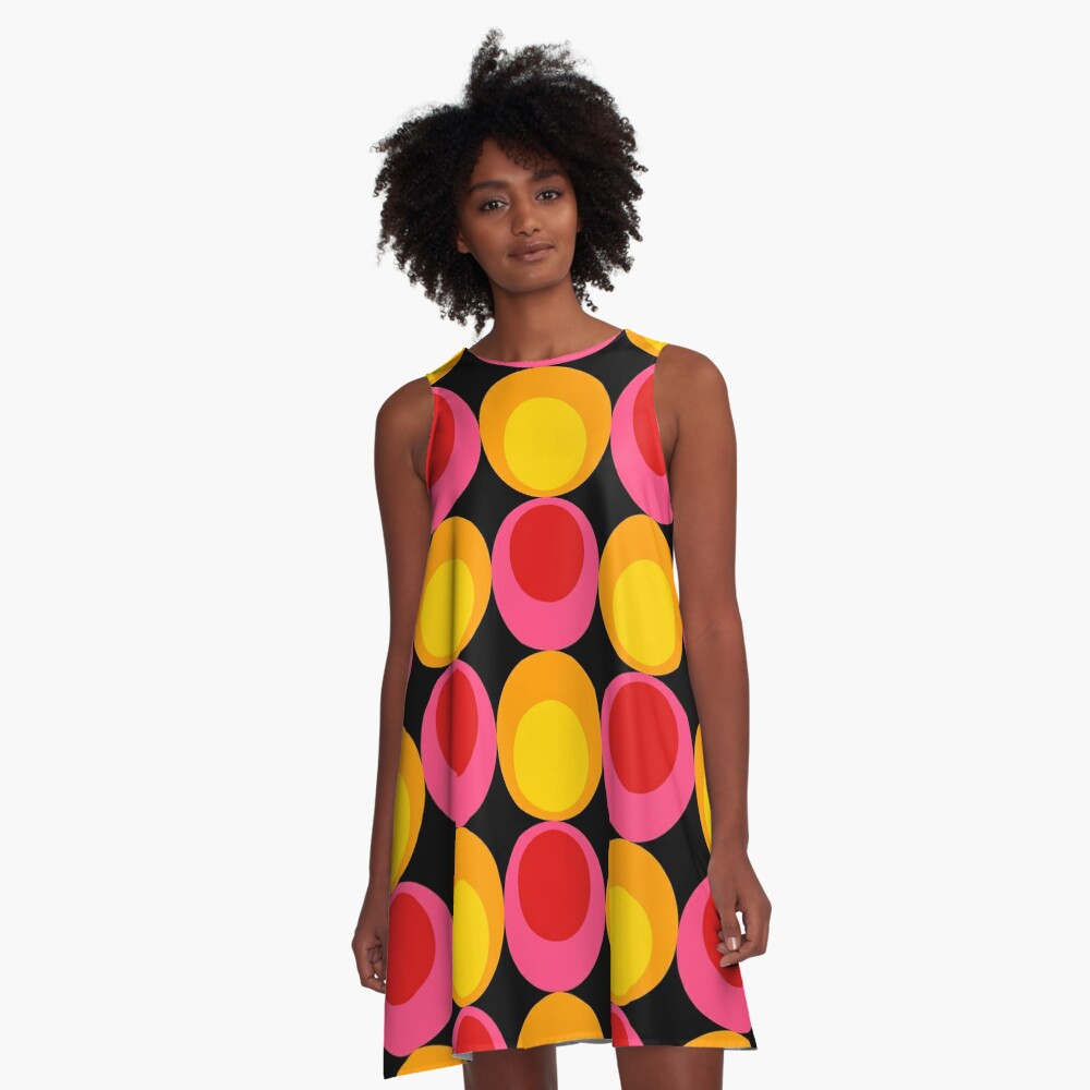 60s a line dress