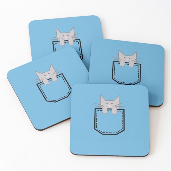 Item preview, Cat In Pocket designed and sold by Ella's  Doodles And Designs.