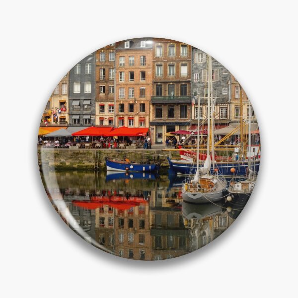 Item preview, Honfleur France Harbor designed and sold by PsychoAlien.com.