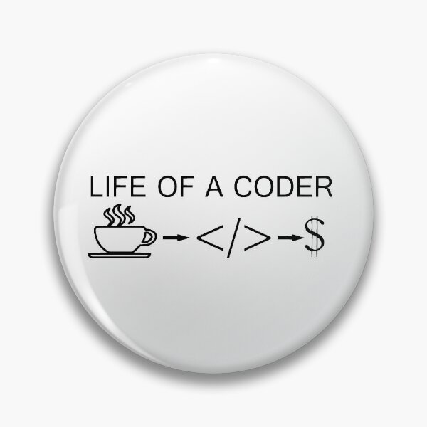 Item preview, LIFE OF A CODER designed and sold by Aclothing.