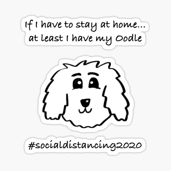 Item preview, Social Distancing oodle designed and sold by OodleWear.