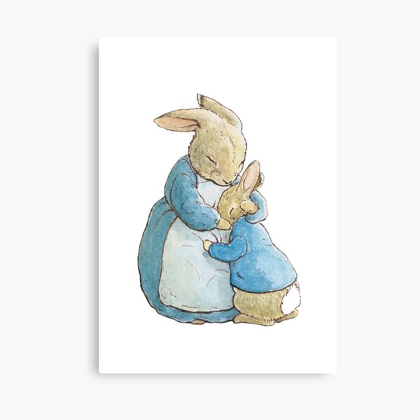 Artikel-Vorschau von Peter Rabbit und seine Mutter, designt und verkauft von Bundjum.