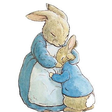 Artwork thumbnail, Peter Rabbit and his mother by Bundjum