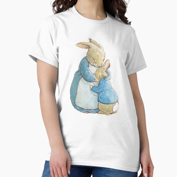 Vista previa del artículo con la obra «Peter Rabbit y su madre», diseñado y vendido por Bundjum.